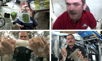 Everyday Life On The International Space Station – How Things Are Done in Zero Gravity (13 GIFs)