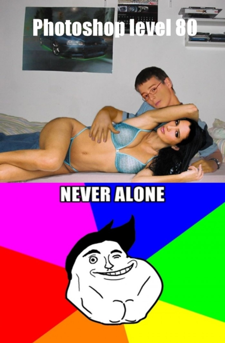 Never Alone - Photoshop skills